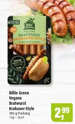 Markant Billie Green Vegane Bratwurst Krakauer-Style Angebot