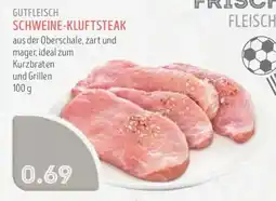 Edeka Struve GUTFLEISCH SCHWEINE-KLUFTSTEAK Angebot