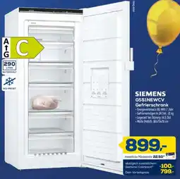 Euronics XXL SIEMENS GS51NEWCV Gefrierschrank Angebot