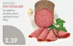 Edeka Struve GUTFLEISCH PFEFFERSALAMI Angebot