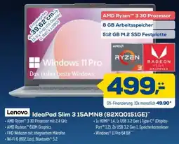 Euronics Lenovo IdeaPad Slim 3 15AMN8 Angebot