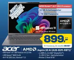 Euronics Acer Aspire 16 AI (A16-61M-R8T1) Angebot