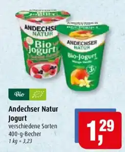 Markant Andechser Natur Jogurt Angebot