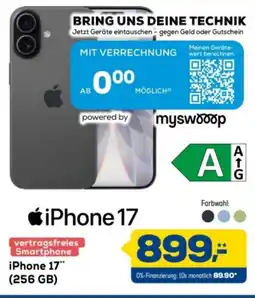 Euronics iPhone 17 Angebot