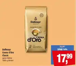 Markant Dallmayr Crema d'Oro Classic Angebot