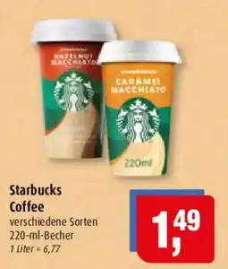 Markant Starbucks Coffee Angebot