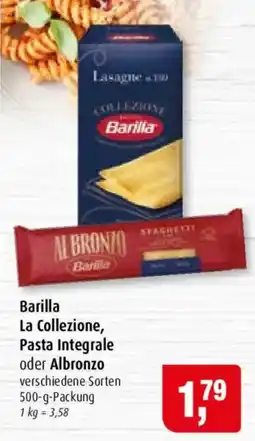 Markant Barilla La Collezione Pasta Integrale oder Albronzo Angebot