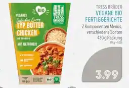 Edeka Struve TRESS BRÜDER VEGANE BIO FERTIGGERICHTE Angebot
