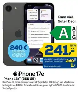 Euronics iPhone 17e Angebot
