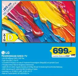 Euronics XXL LG 75QNED82A6 QNED-TV Angebot