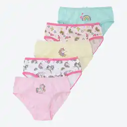 NKD Kinder-Mädchen-Slip aus Baumwolle, 5er-Pack Angebot