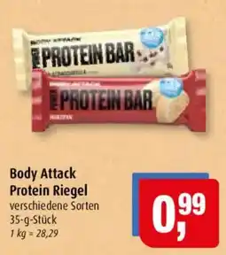 Markant Body Attack Protein Riegel Angebot