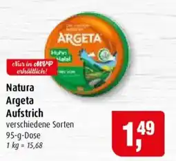 Markant Natura Argeta Aufstrich Angebot