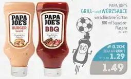 Edeka Struve PAPA JOE'S GRILL- und WÜRZSAUCE Angebot