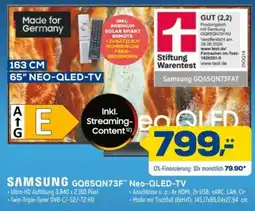 Euronics SAMSUNG GQ65QN73F Neo-QLED-TV Angebot
