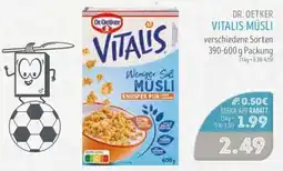 Edeka Struve DR. OETKER VITALIS MÜSLI Angebot