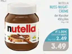 Edeka Struve NUTELLA NUSS-NUGAT-CREME Angebot