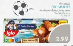 Edeka Struve KÄPT'N IGLO FISCHSTÄBCHEN Angebot