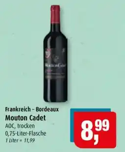 Markant Mouton Cadet Angebot