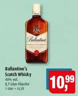 Markant Ballantine's Scotch Whisky Angebot