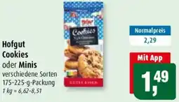 Markant Hofgut Cookies oder Minis Angebot