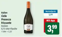 Markant Italien Cielo Prosecco Frizzante Angebot