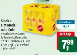 Markant Sinalco Limonade Angebot