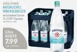 Edeka Struve Gerolsteiner natürliches mineralwasser Angebot