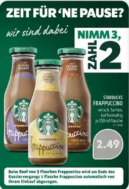 Edeka Struve STARBUCKS Frappuccino Angebot