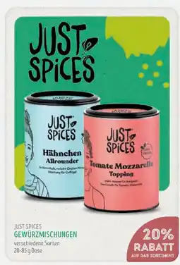 Edeka Struve JUST SPICES GEWÜRZMISCHUNGEN Angebot