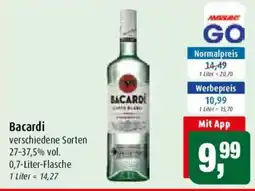 Markant Bacardi Angebot