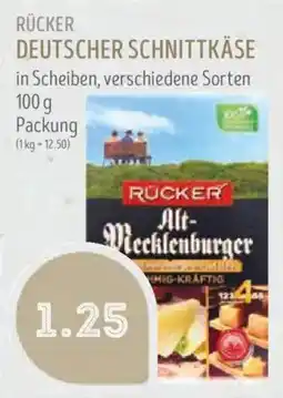 Edeka Struve RÜCKER DEUTSCHER SCHNITTKÄSE Angebot