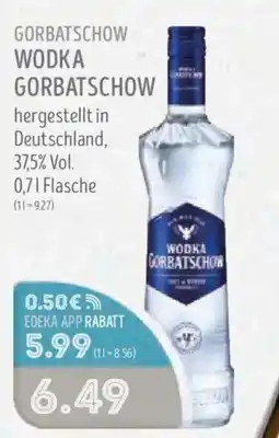 Edeka Struve Wodka GorbatSchow Angebot