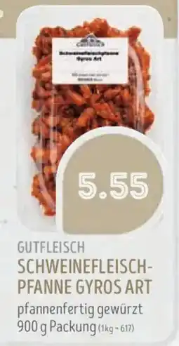 Edeka Struve GUTFLEISCH SCHWEINEFLEISCH-PFANNE GYROS ART Angebot