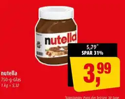 Markant nutella Angebot