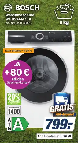 Expert Technomarkt BOSCH Waschmaschine WGH244M7EX Angebot