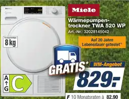 Expert Technomarkt Miele Wärmepumpentrockner TWA 520 WP Angebot