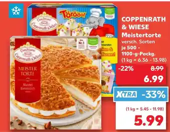 Kaufland COPPENRATH & WIESE Meistertorte Angebot