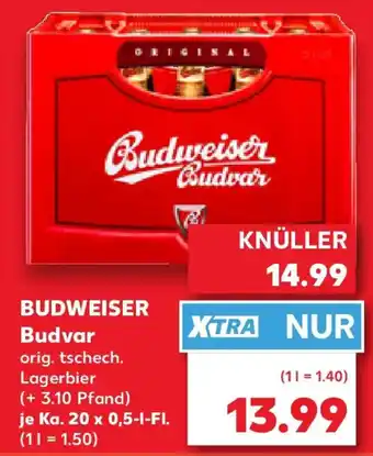 Kaufland BUDWEISER Budvar Angebot