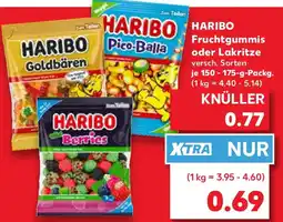 Kaufland HARIBO Fruchtgummis oder Lakritze Angebot