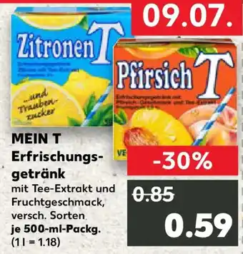 Kaufland MEIN T Erfrischungsgetränk Angebot
