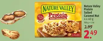 Rossmann Nature Valley Protein Salted Caramel Nut 4x40g Angebot