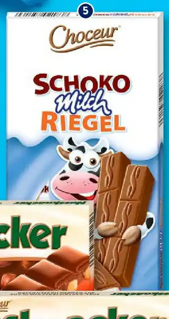 Aldi Süd Choceur Schoko-Milch-Riegel 200-g-Packung Angebot