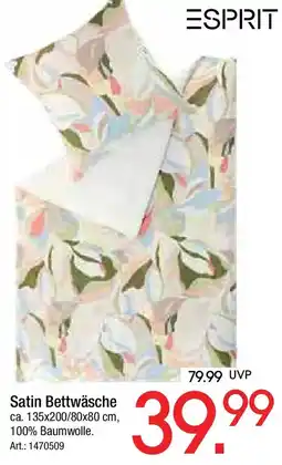 Zurbrüggen Esprit Satin Bettwäsche Angebot