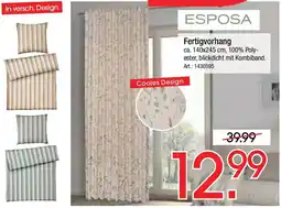 Zurbrüggen Esposa Fertigvorhang Angebot