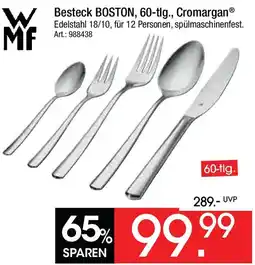 Zurbrüggen WMF Besteck Boston, 60-tlg., Cromargan Angebot
