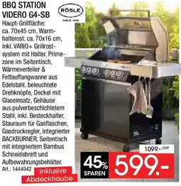 Zurbrüggen Rösle bbq station videro G4-SB Angebot