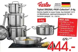 Zurbrüggen Fissler topfset original-profi collection, 6-tlg. Angebot