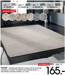Zurbrüggen Handgewebte Teppiche Angebot