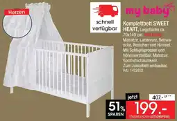 Zurbrüggen my baby Lou Komplettbett Sweet Heart Angebot
